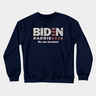 Distressed Biden Harris 20 Crewneck Sweatshirt